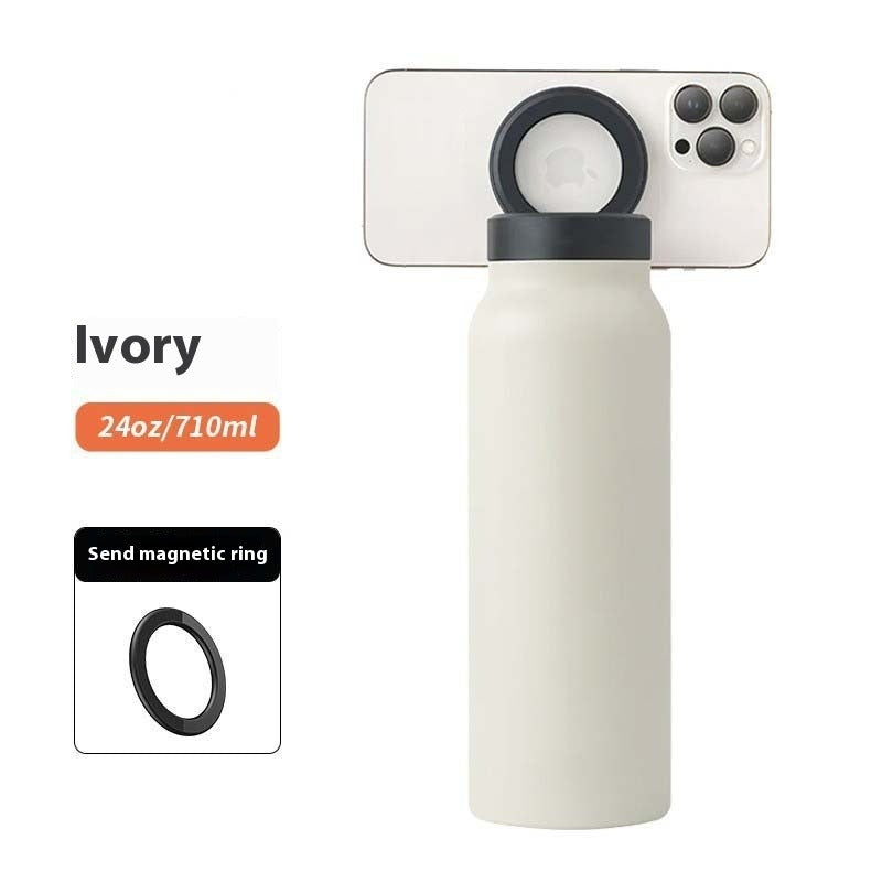 SportMagnet Thermal Bottle & Phone Stand