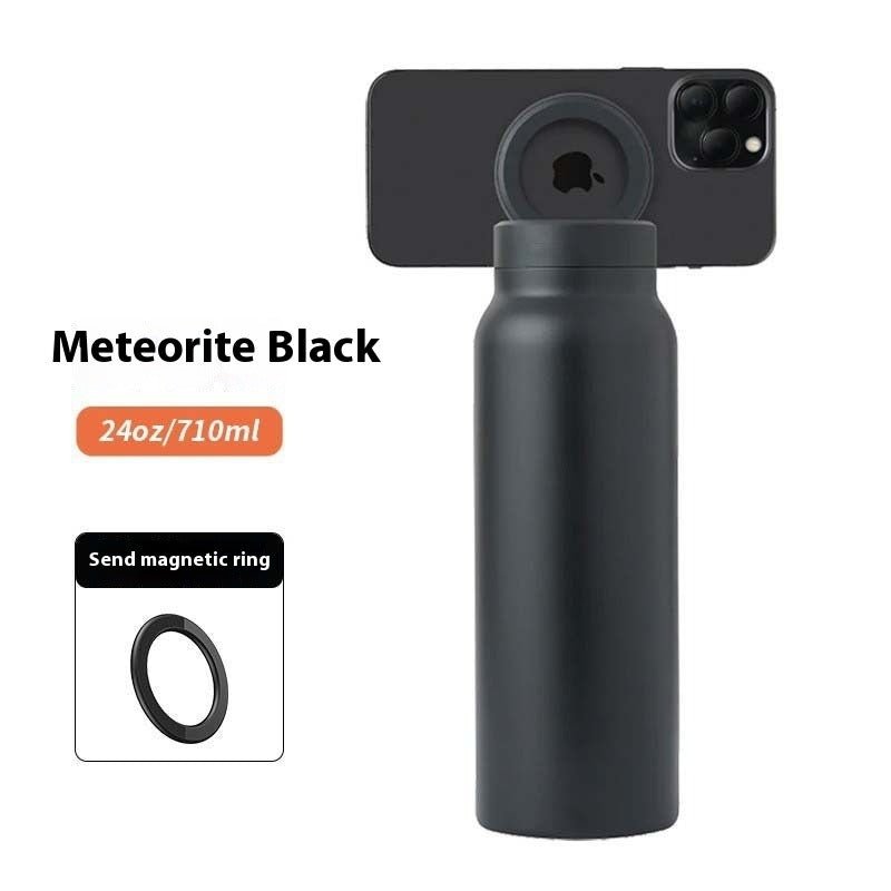 SportMagnet Thermal Bottle & Phone Stand